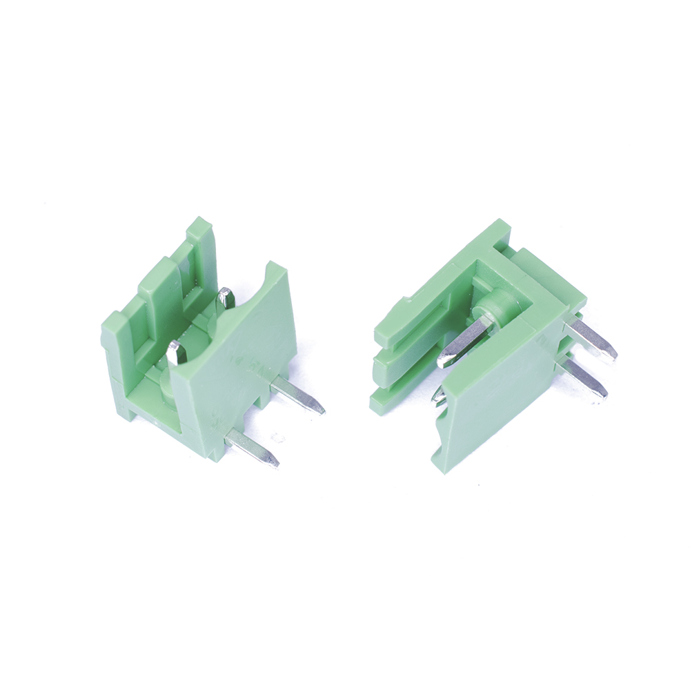 Клеммник 2EDGR-5.0-02P-14-00A(H) 2конт., зеленый (Degson)