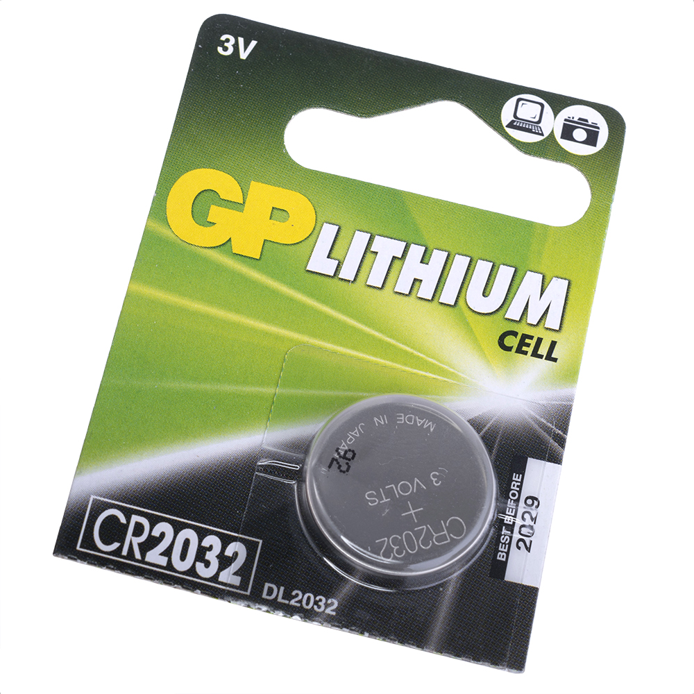 Батарейка литиевая CR2032 3V, GP, U5