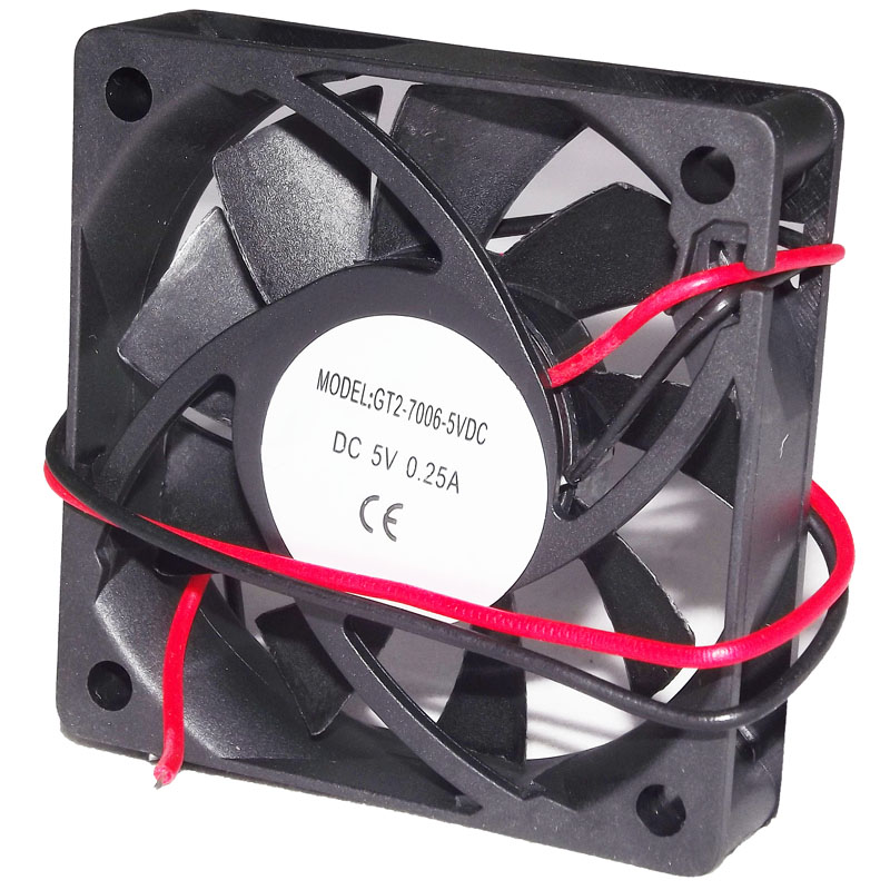 Вентилятор 60x60x15, 5V (GT2-7006 5VDC)