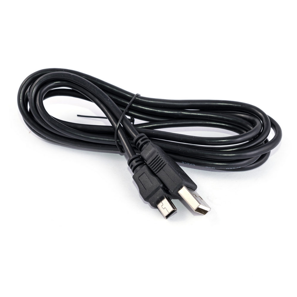 Кабель USBA-plug - USBmini- plug type B длина 1,8м, черный (CAB-MUSB-A5/1.8)